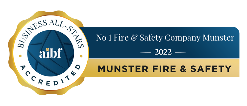 All Ireland Business Federation (AIBF) All Stars Accreditation 2022 - No. 1 Fire & Safety Company Munster
